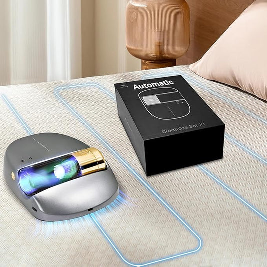 3 in 1 Cordless Robot Bed Vacuum Cleaner