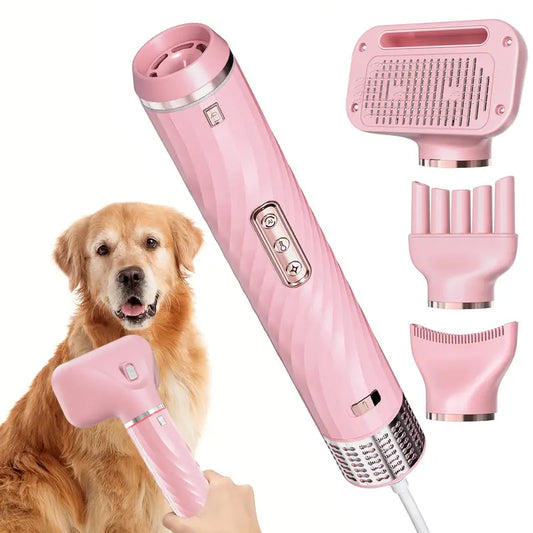 NTC intelligent 4-in-1 high-speed pet hair dryer, home pet hair grooming tool set